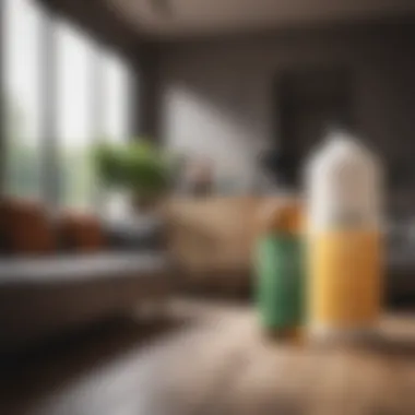 Eco-Friendly Cleaning Solutions Selection of eco-friendly cleaning agents
