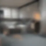 Modern one-bedroom apartment interior