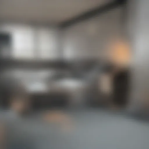 Modern one-bedroom apartment interior