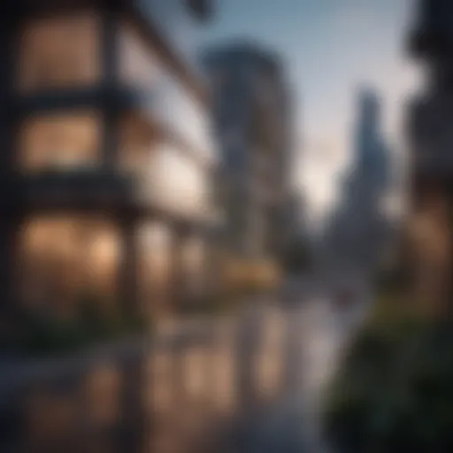 Stunning urban skyline showcasing modern architecture