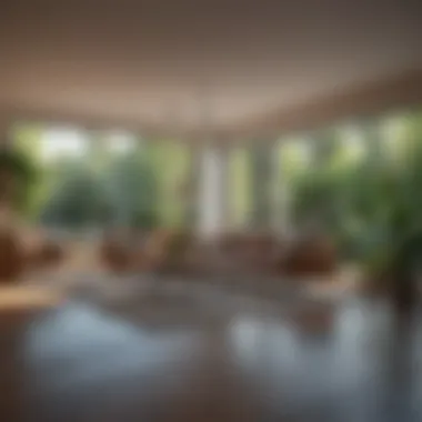 Serene Living Space A serene living space after thorough cleaning