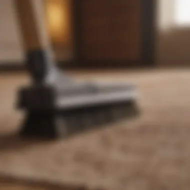 Essential Tools for Rug Care Tools used for cleaning rugs, including brushes and cleaning solutions