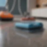 A close-up of powerful cleaning tools reflecting modern technology.