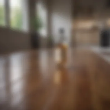 Benefits of Vinegar for Cleaning Laminate Floors Infographic showing vinegar benefits for cleaning