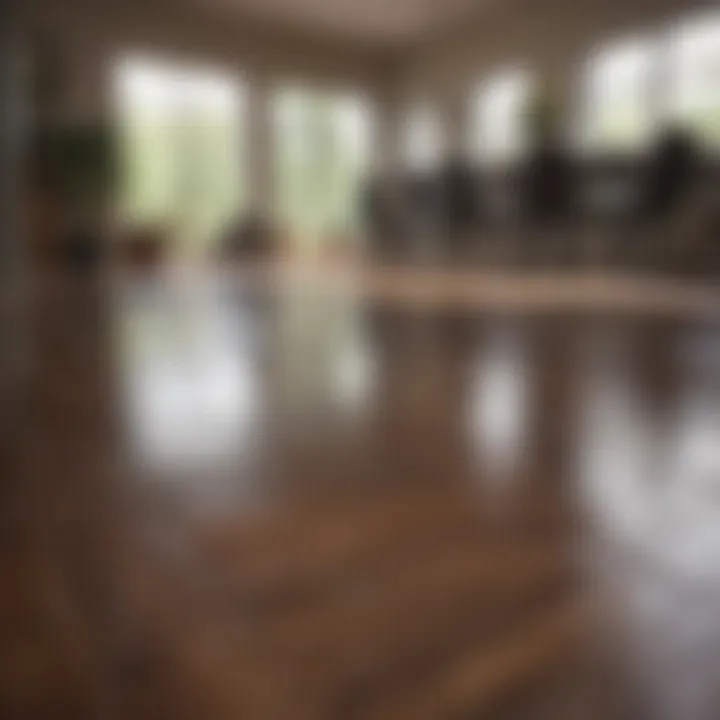 Natural cleaning solutions for laminate hardwood floors