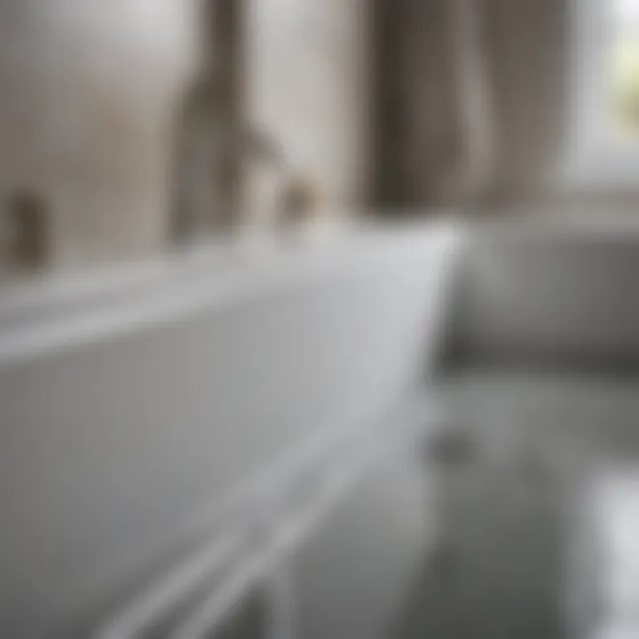 A step-by-step visual guide to cleaning a bathtub drain