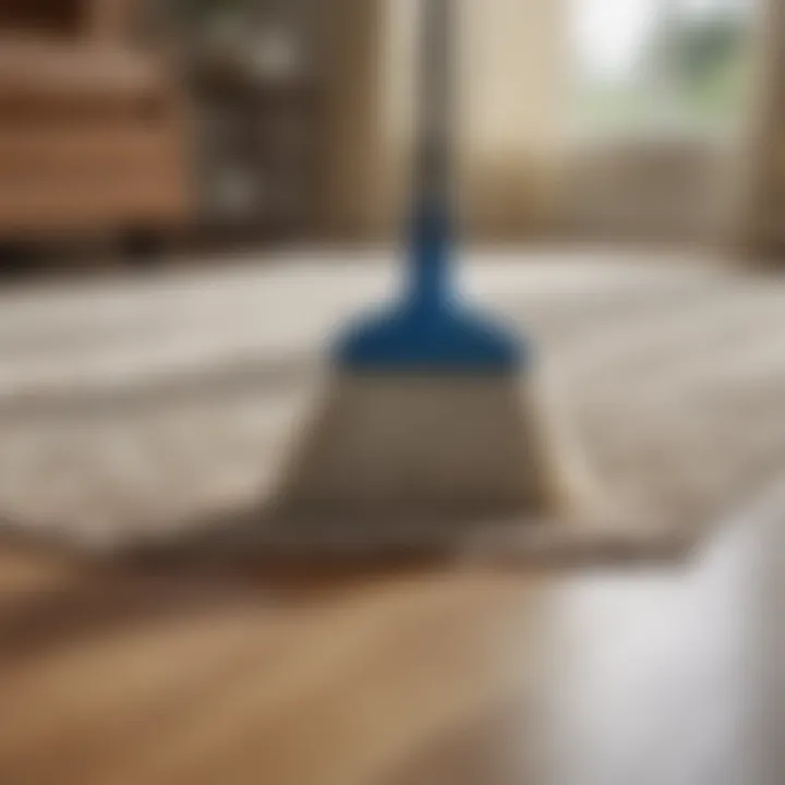 A selection of natural cleaning solutions effective for Safavieh rugs