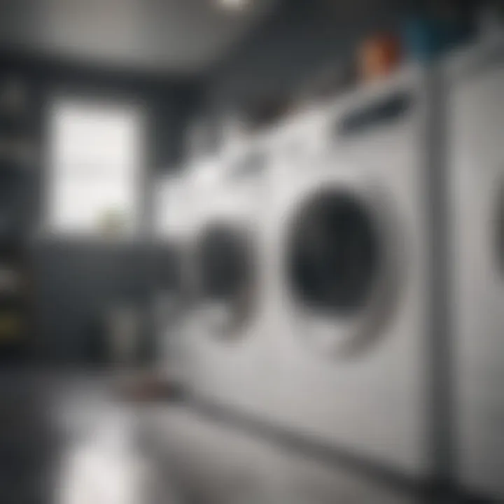 Step-by-step guide illustration on dryer cleaning
