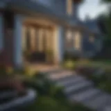 A well-maintained rental property showcasing curb appeal