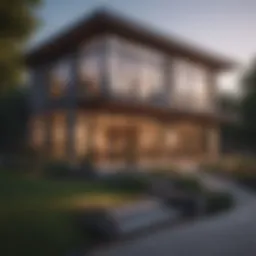 Visual representation of an LLC structure in real estate