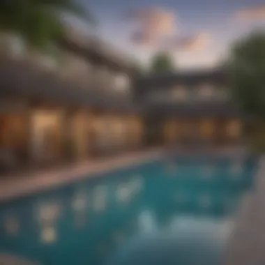 Unparalleled Amenities at Crestmoor Apartments Luxurious amenities at Crestmoor Apartments, including a pool and fitness center