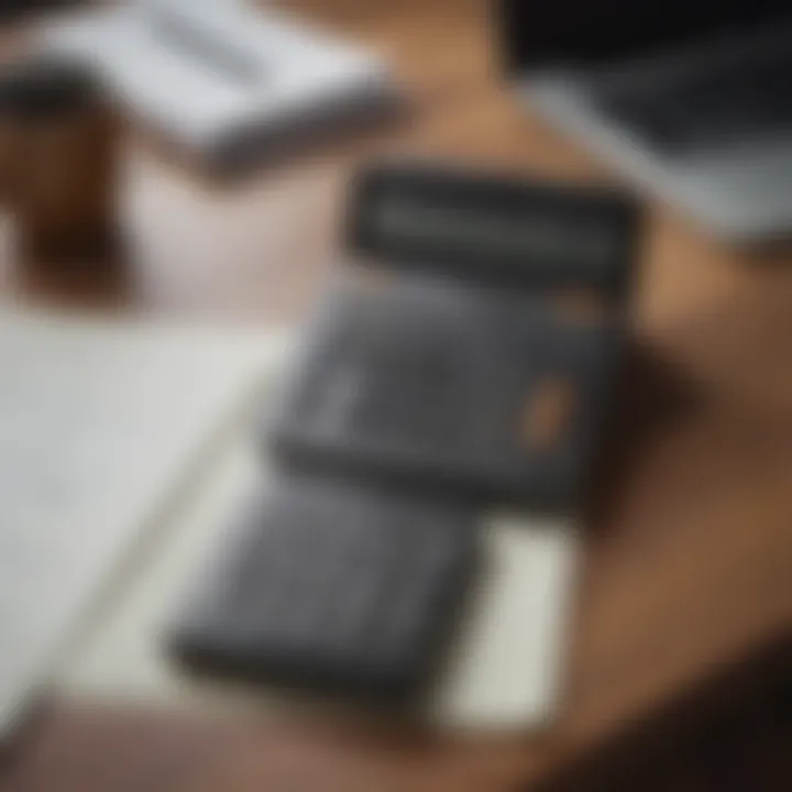 Calculator and notepad on a desk for calculating home square footage