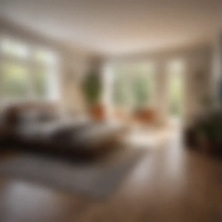 A detailed floor plan showcasing various room dimensions