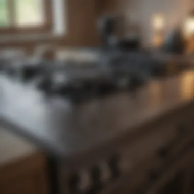 Transformation of a Stovetop Before and after images of a stove top cleaning