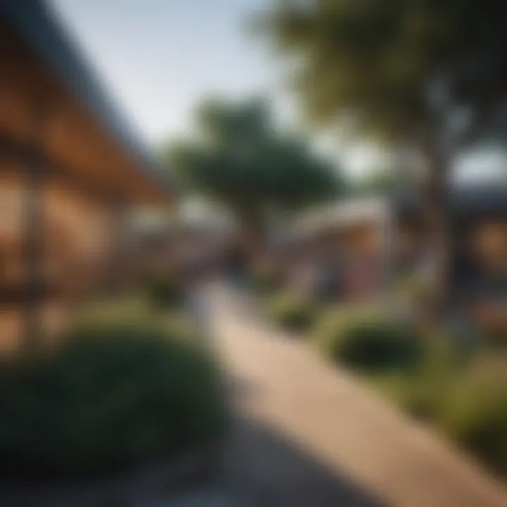 Community event illustrating the social dynamics of a growing neighborhood in Austin