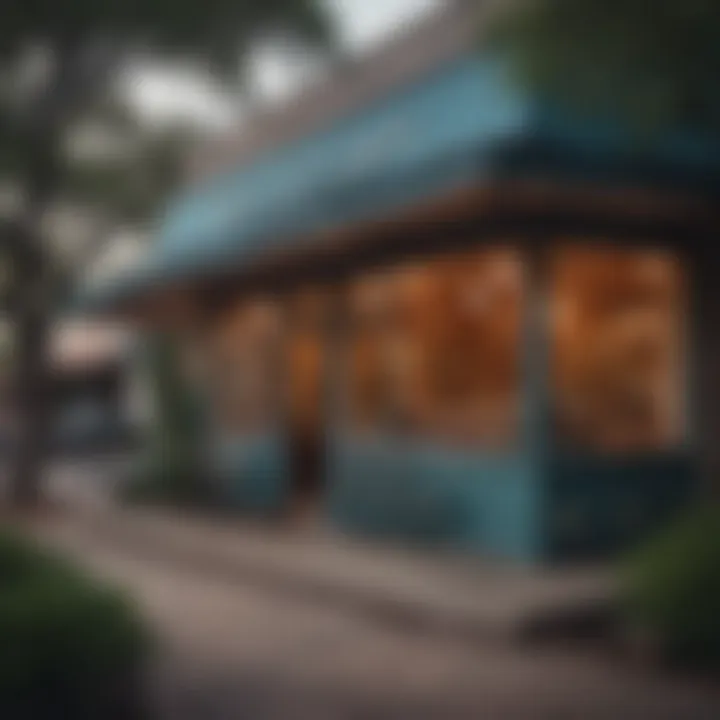 Charming local cafe in one of Austin's up-and-coming neighborhoods