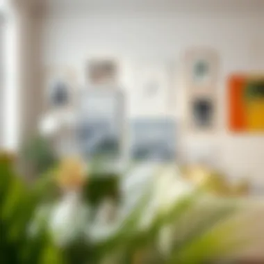 Personalized Wall Decor Inspiration Decorated wall displaying personal style and artwork
