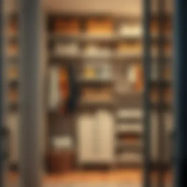 Smart Storage Ideas for Your Closet Organized closet showcasing smart storage solutions