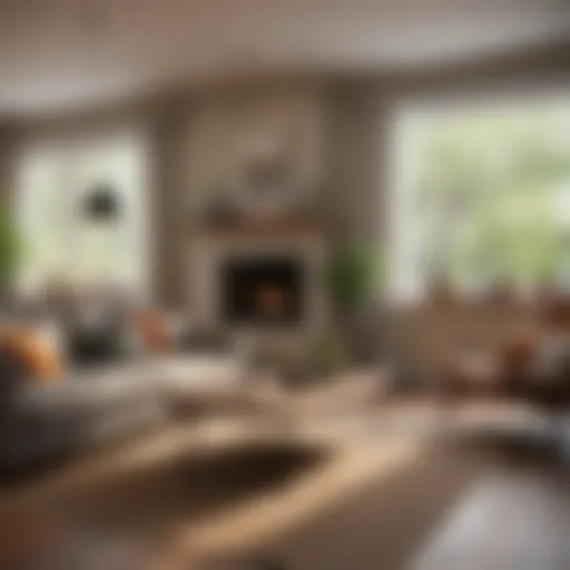 Calm and cozy living space ready for independent living