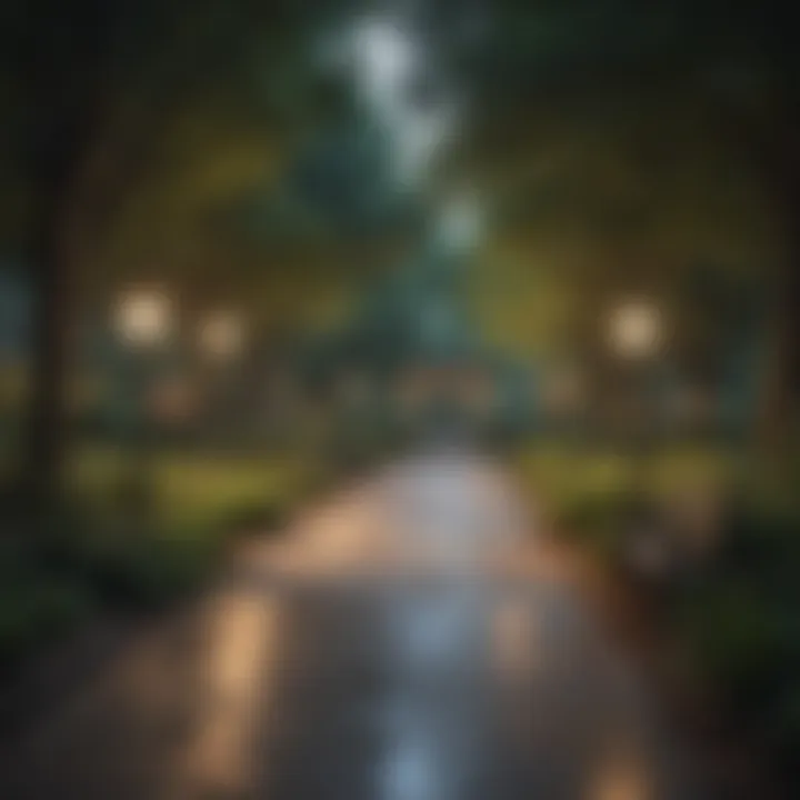 An inviting park in Atlanta with families enjoying recreational activities