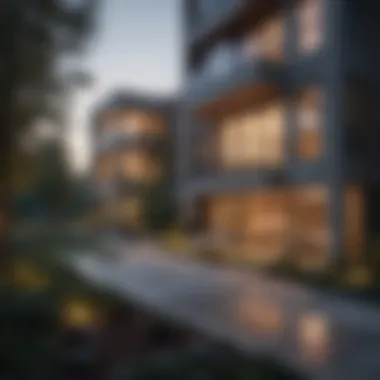 Modern Living in Atlanta Modern residential buildings illustrating the real estate landscape of Atlanta