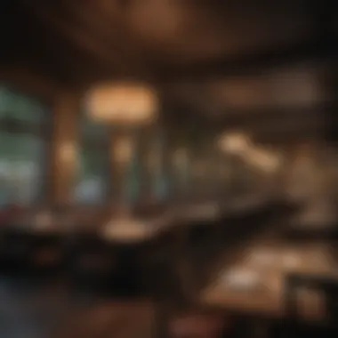 An inviting restaurant setting reflecting Atlanta's dining culture