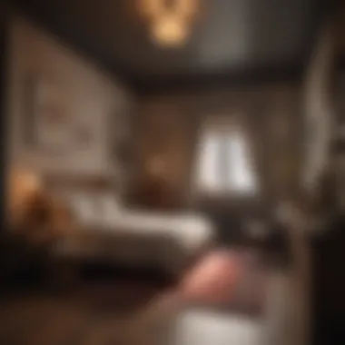 Cozy room interior in a Chinatown rental
