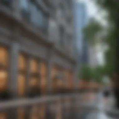 Art Institute of Chicago: A Hub of Artistic Inspiration A vibrant street scene in the Art Institute of Chicago vicinity