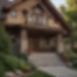 Exterior view of a classic Craftsman home showcasing its distinctive architectural details