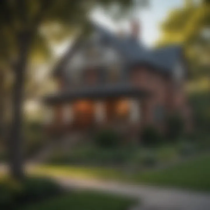 Charming homes in Edison Park showcasing architectural diversity