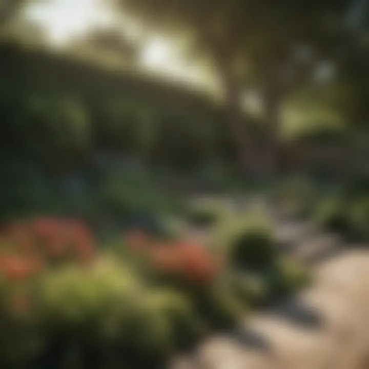 A well-maintained garden reflecting care and attention.