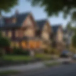 Scenic view of Capitol Hill neighborhood showcasing historic homes
