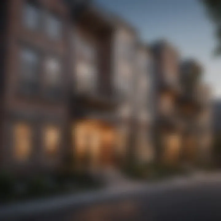 Graph depicting the growth trends in multifamily housing market