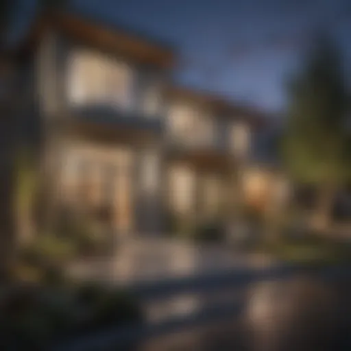 Modern architectural design of new apartments in Green Valley Ranch