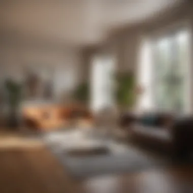 Interior Design at Otis Flats Interior design elements highlighting the contemporary style of Otis Flats.