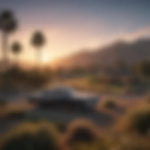 Breathtaking view of a ranch in Los Angeles