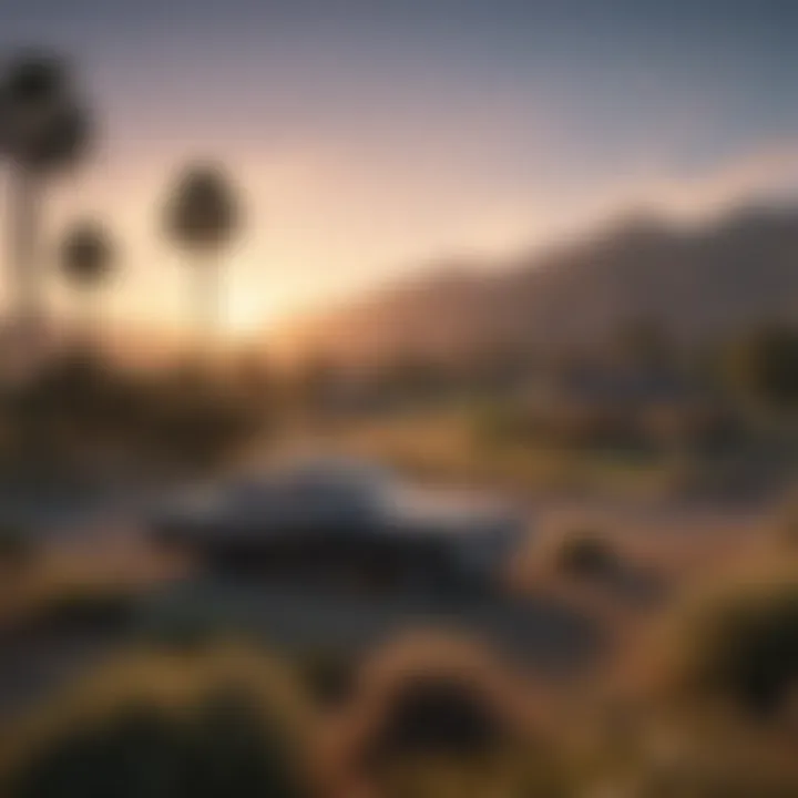 Breathtaking view of a ranch in Los Angeles