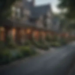 Charming neighborhood streets in 78209