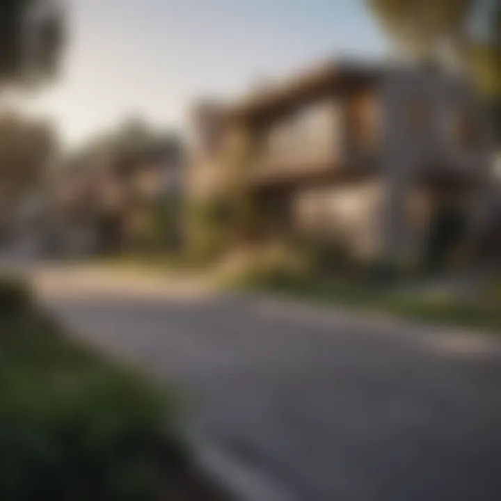 Charming residential street in El Sereno showcasing diverse housing styles