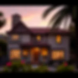 Charming vintage architecture in Los Feliz