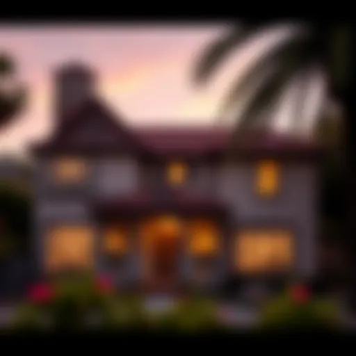 Charming vintage architecture in Los Feliz