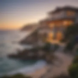 Stunning coastal view of Del Mar