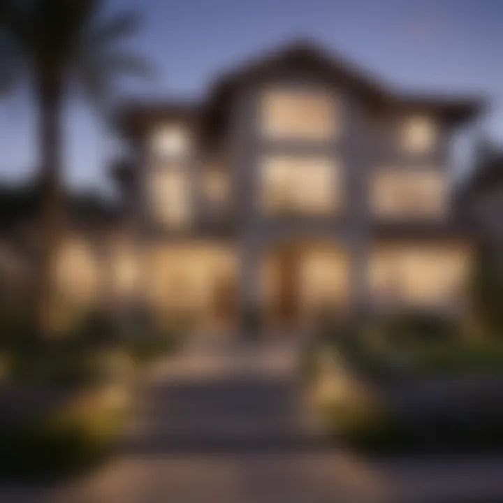 Charming residential street in Del Mar