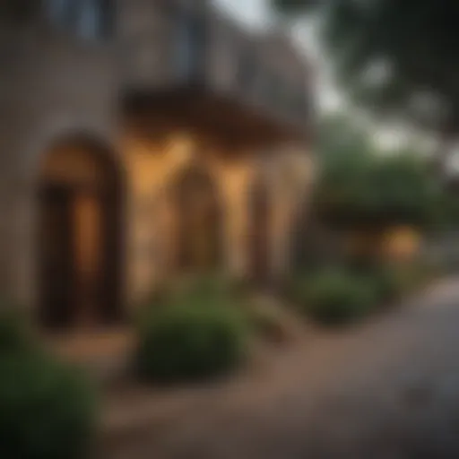 A picturesque view of San Antonio's historic district