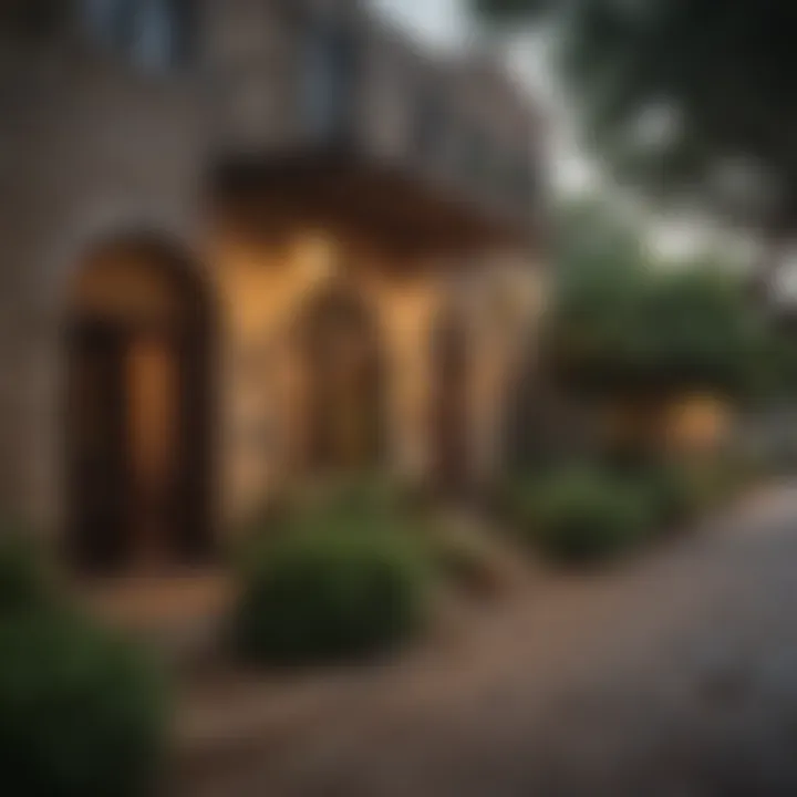 A picturesque view of San Antonio's historic district