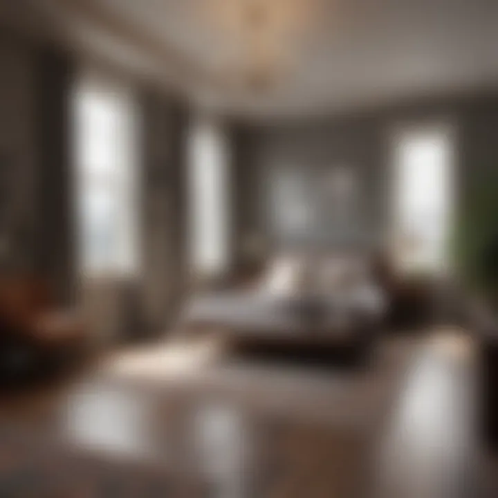 Elegant interior design showcasing a updated spare room