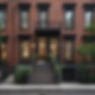 Modern Living in a Historic Brownstone Charming interior of a renovated brownstone with modern decor