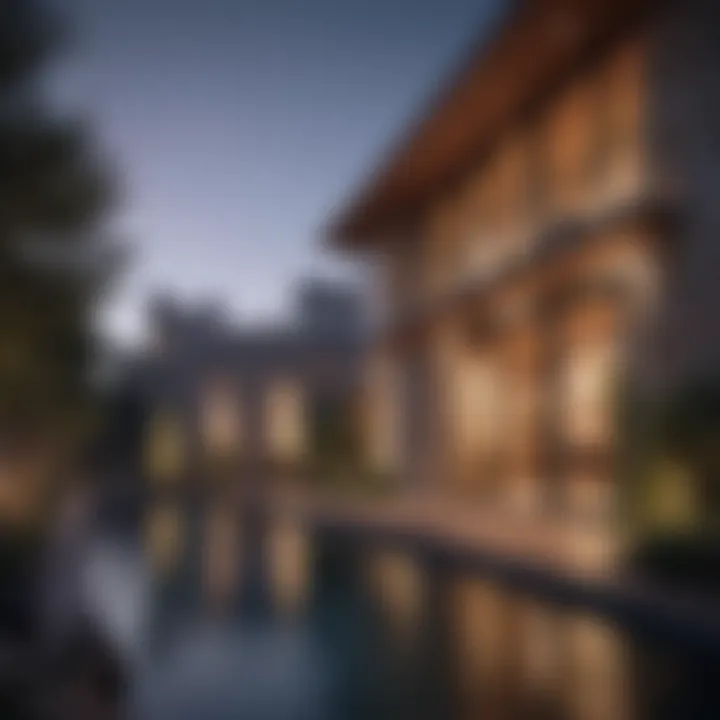 Modern residential development in Austin