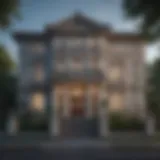 Elegant facade of Heritage Regency showcasing modern architecture