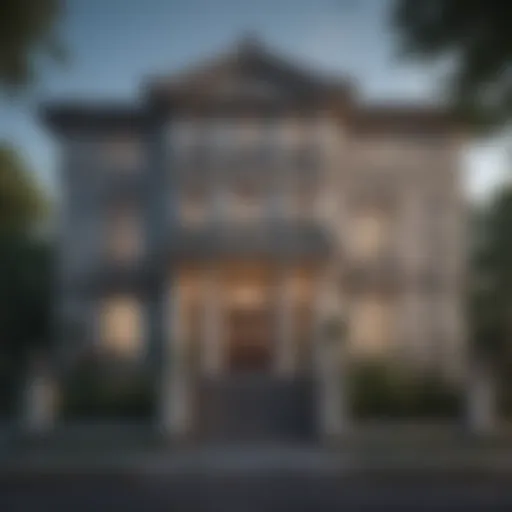 Elegant facade of Heritage Regency showcasing modern architecture